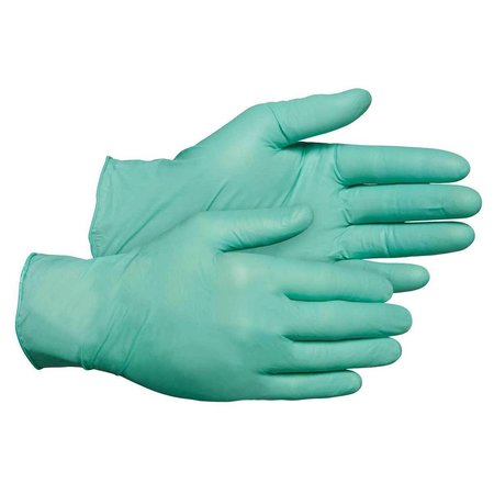 Ansell NeoTouch, Neoprene Disposable Gloves, 5.1 mil Palm, Neoprene, Powder-Free, S, 100 PK, Green 25-101 S